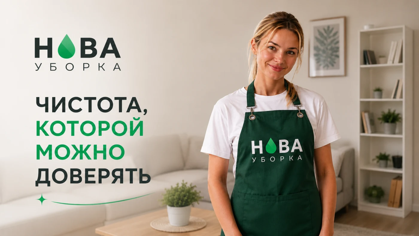 Команда клинеров Нова — профессиональный клининг в Подольске